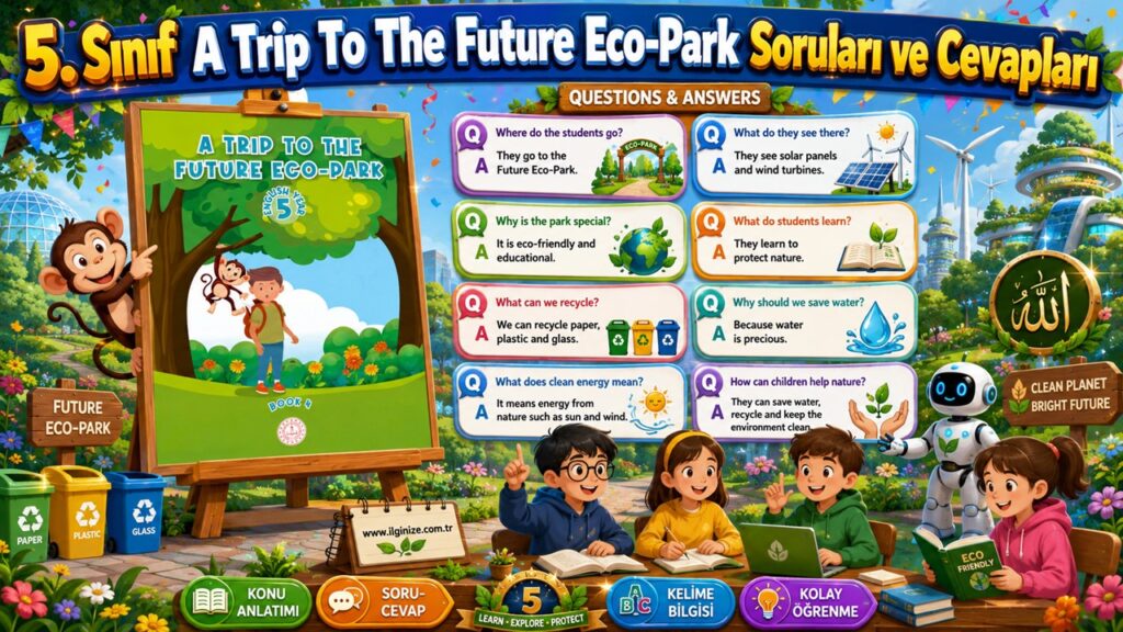 5. Sınıf A Trip To The Future Eco-Park Soruları ve Cevapları
