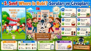 5. Sınıf Where Is Robi? Soruları ve Cevapları