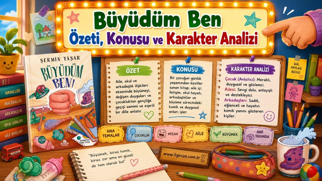 Büyüdüm Ben Özeti, Konusu ve Karakter Analizi