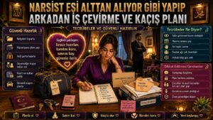 Narsist Eşi Alttan Alıyor Gibi Yapıp Arkadan İş Çevirme ve Kaçış Planı – Tecrübeler ve Güvenli Hazırlık