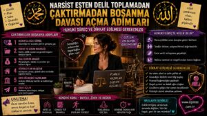 Narsist Eşten Delil Toplamadan Çaktırmadan Boşanma Davası Açma Adımları – Hukuki Süreç ve Dikkat Edilmesi Gerekenler