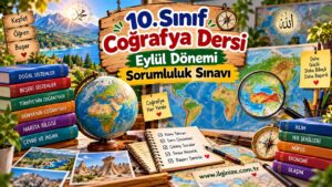 10. Sınıf Coğrafya Dersi Eylül Dönemi Sorumluluk Sınavı