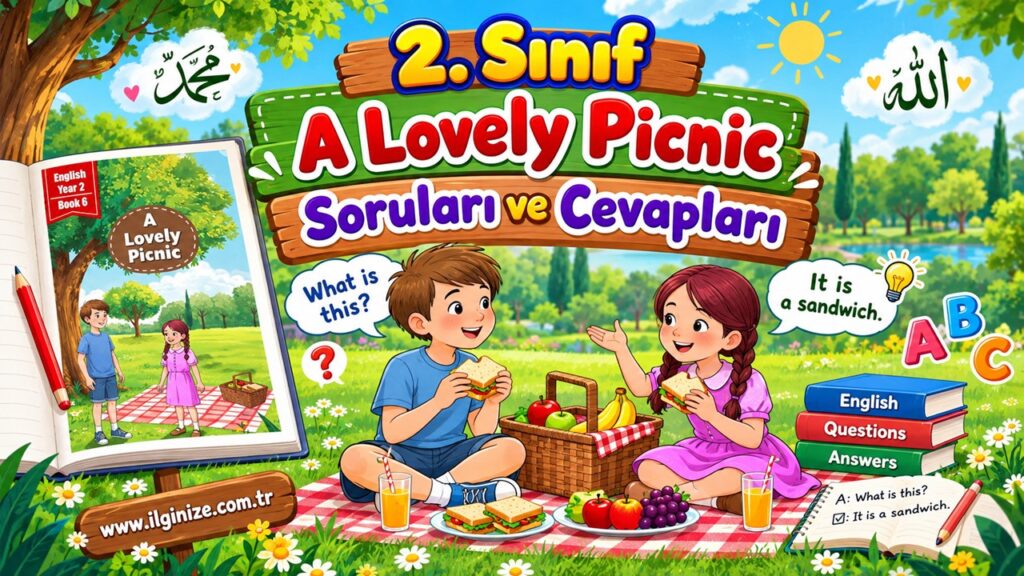 2. Sınıf A Lovely Picnic Kitabı Soruları ve Cevapları