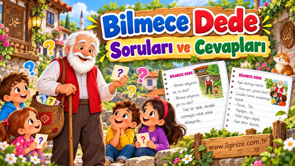 Bilmece Dede Soruları ve Cevapları