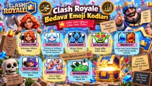 Clash Royale Bedava Emoji Kodları