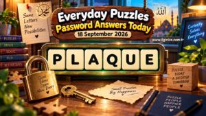 Everyday Puzzles Password Answers Today – 18 September 2026