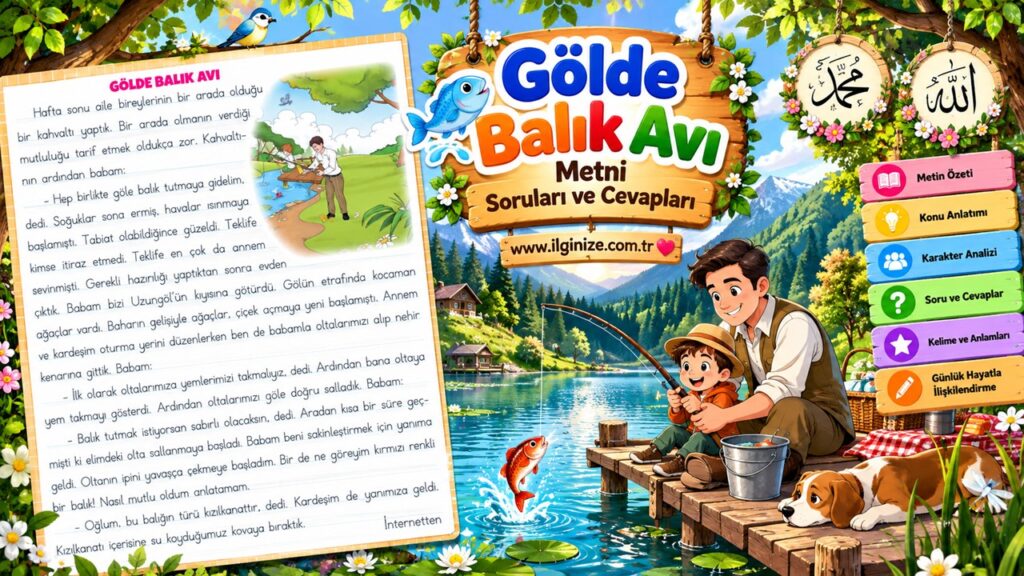 Gölde Balık Avı Soruları ve Cevapları
