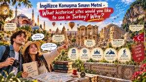 İngilizce Konuşma Sınavı Metni – What historical sites would you like to see in Turkey? Why?