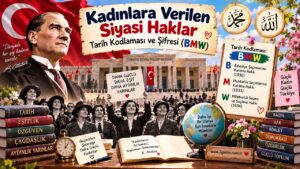Kadınlara Verilen Siyasi Haklar Tarih Kodlaması ve Şifresi (BMW)