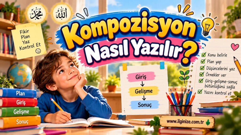 Kompozisyon Nasıl Yazılır? Giriş, Gelişme ve Sonuç ile Kompozisyon Yazma Rehberi