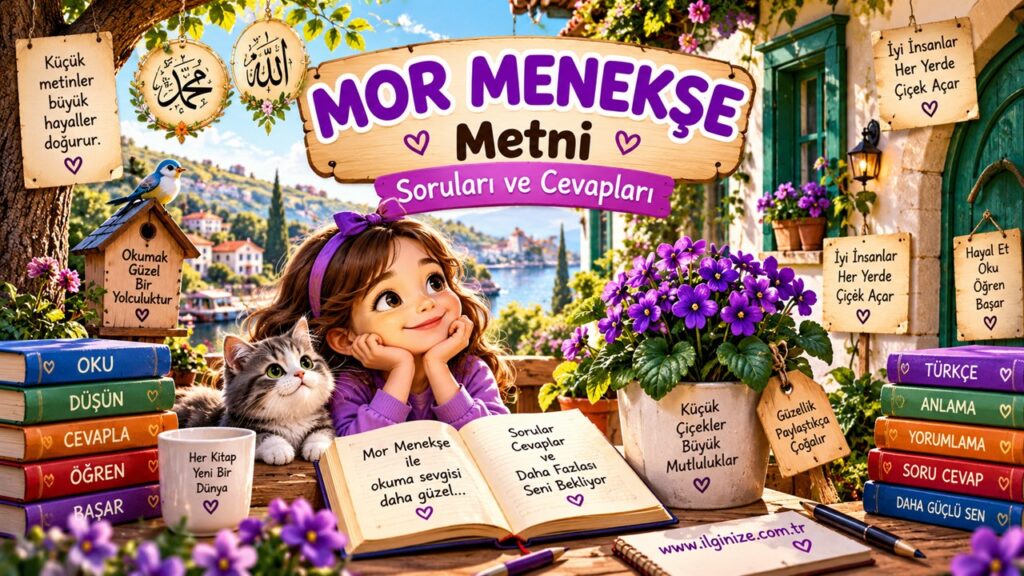 Mor Menekşe Metni Soruları ve Cevapları