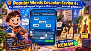 Popular Words Cevapları Seviye 4
