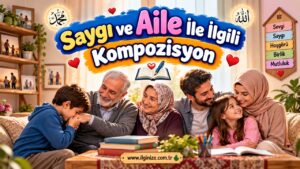 Saygı ve Aile İle ilgili Kompozisyon