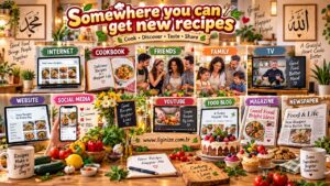 Somewhere you can get new recipes