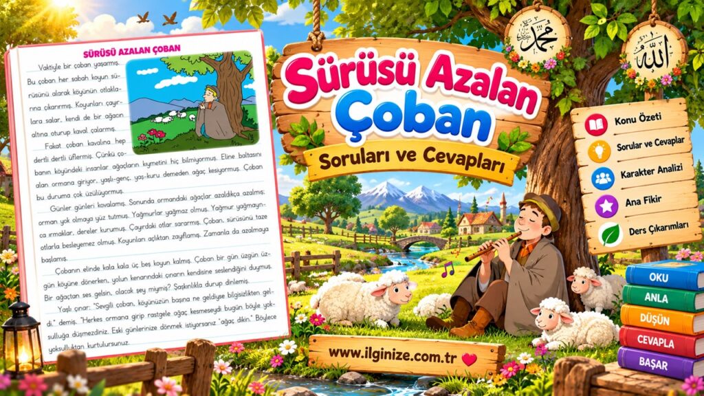 Sürüsü Azalan Çoban Soruları ve Cevapları