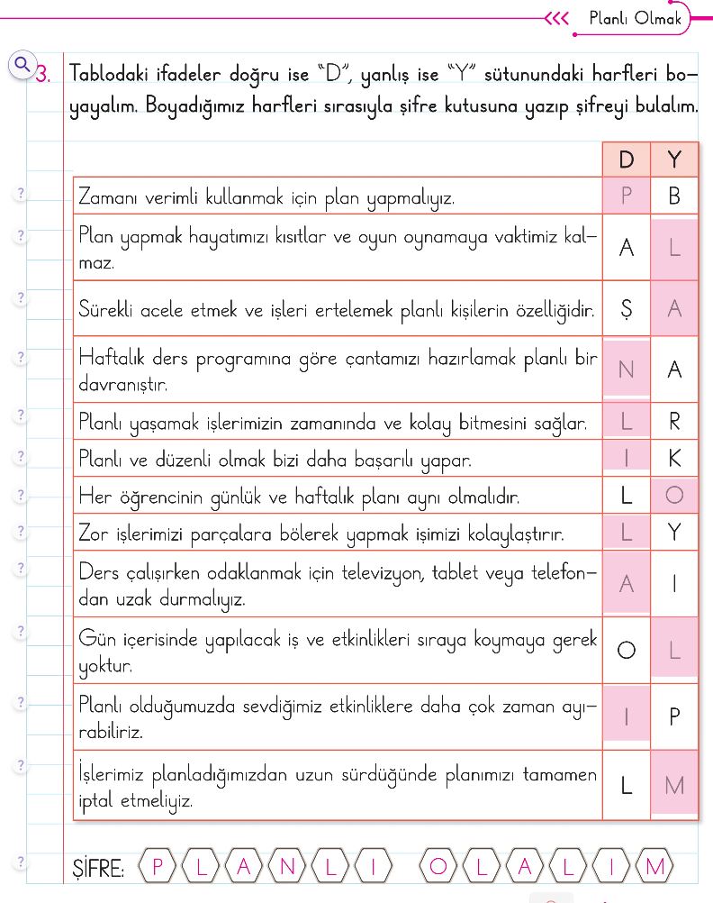 2. Sınıf Hayat Bilgisi Ders Kitabı Cevapları Ata Yayıncılık (Gıcır Gıcır) Sayfa 9