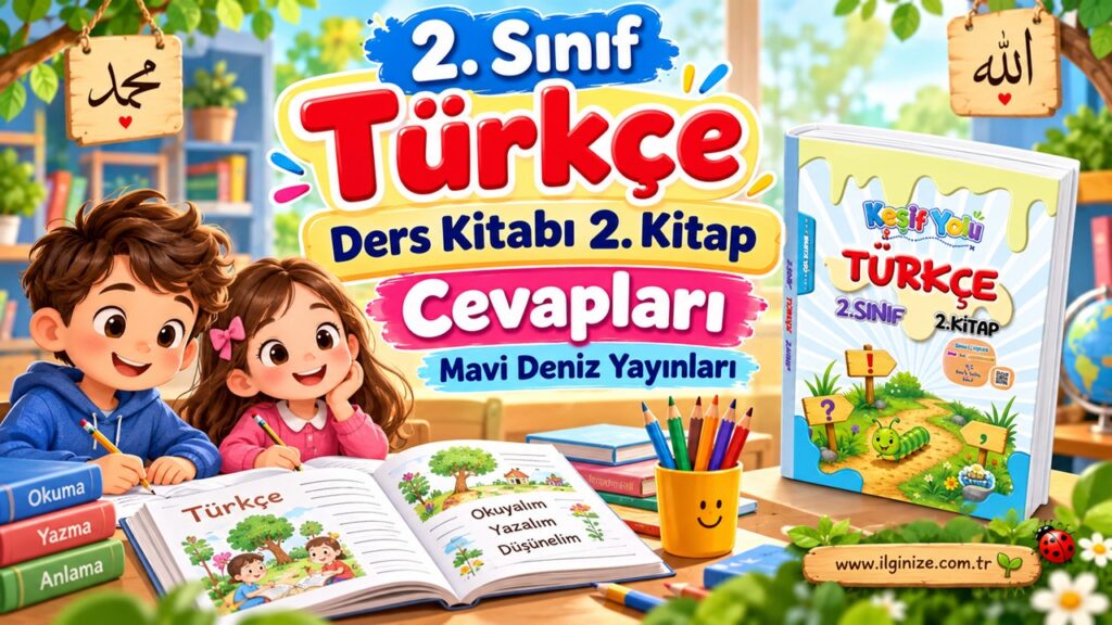 2. Sınıf Türkçe Ders Kitabı 2. Kitap Cevapları Mavi Deniz Yayınları Sayfa 10