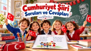 Cumhuriyet Şiiri Soruları ve Cevapları