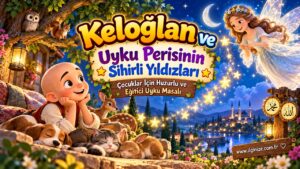 Keloğlan ve Uyku Perisinin Sihirli Yıldızları – Çocuklar İçin Huzurlu ve Eğitici Uyku Masalı