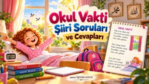 Okul Vakti Şiiri Soruları ve Cevapları